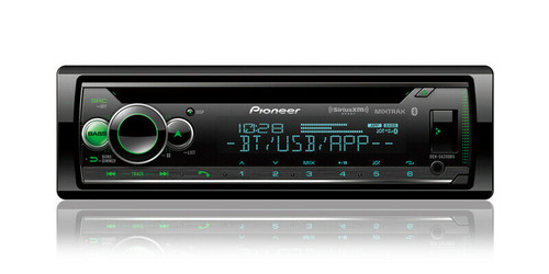 Pioneer DEH-S6200BS Double DIN In-Dash CD Receiver with Built-in Bluetooth and HD Radio Tuner