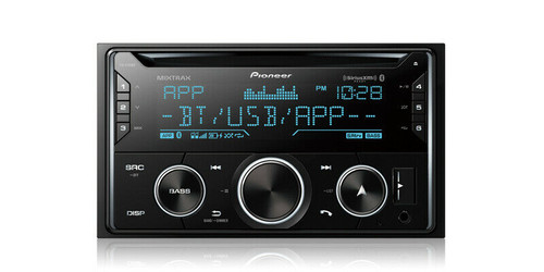 Pioneer FH-S720BS Double-DIN In-Dash CD Receiver with Bluetooth and SiriusXM Ready
