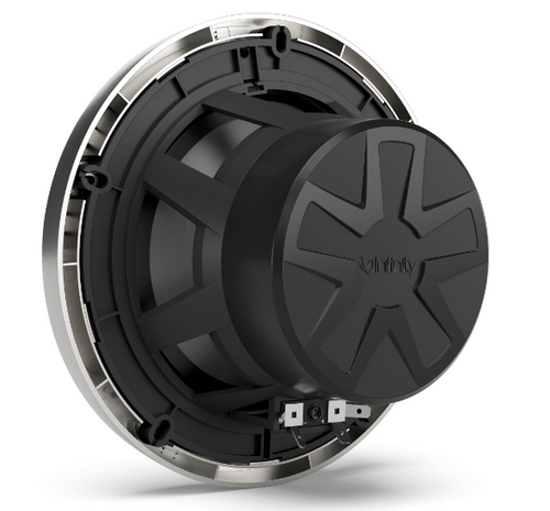 Infinity Reference 622MLT 6-1/2" 75W RMS 2-Way Marine Speakers with RGB Lighting - Sliver/Titanium