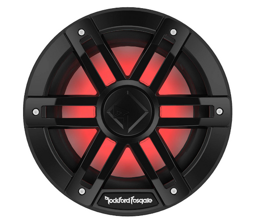 Rockford Fosgate M1D2-8B M1 Series 8" Marine Subwoofer with RGB LED Lighting (2 Ohm) - Black