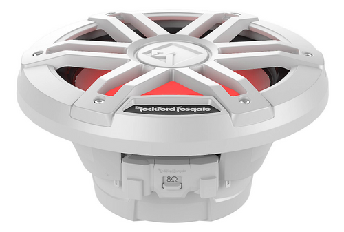 Rockford Fosgate M1D4-8 M1 Series 8" Marine Subwoofer with RGB LED Lighting (4 Ohm) - White