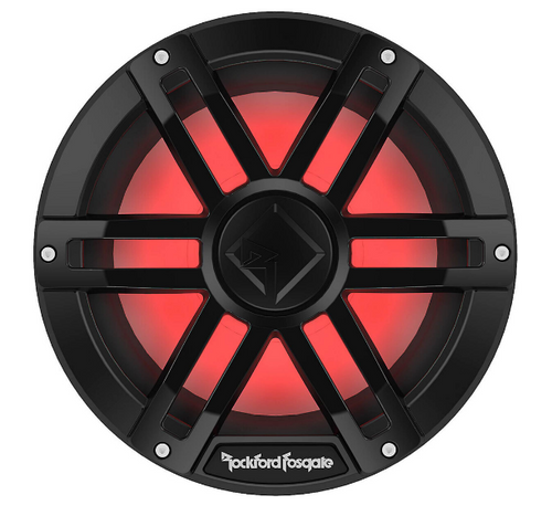 Rockford Fosgate M1D4-10B M1 Series 10" Marine Subwoofer with RGB LED Lighting (4 Ohm) - Black