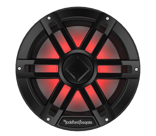 Rockford Fosgate M1D4-12B M1 Series 12" Marine Subwoofer with RGB LED lighting (4 Ohm) - Black