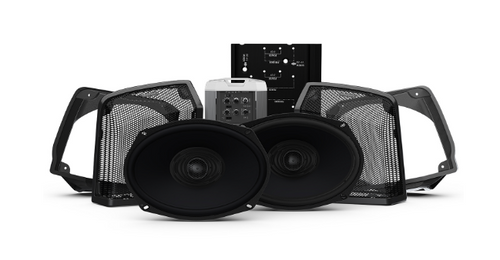 Rockford Fosgate HD9813RK-STAGE2 Two Speakers & Amplifier Kit for Select 1998-2013 Road King Motorcycles