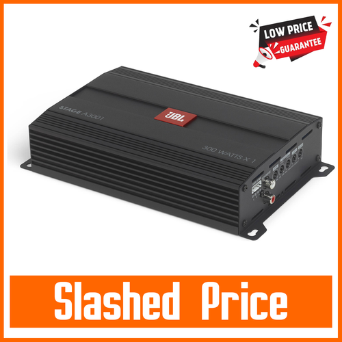 JBL Stage A3001 300W RMS Monoblock Subwoofer Amplifier