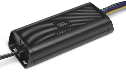JBL Apex PA454 Compact 4-Channel Powersports Amplifier — 45W RMS x 4