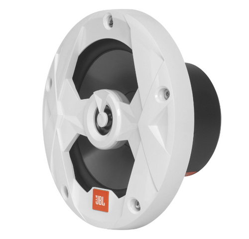 JBL MS65LW Club Series 6-1/2" 7W RMS Marine Speakers with RGB Lighting - White