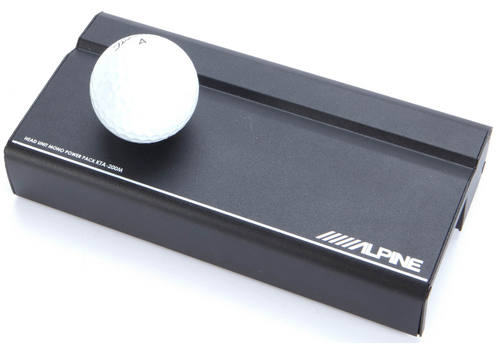 Alpine KTA-200M Mono 400-Watt DDP Power Pack Amplifier with PowerStack