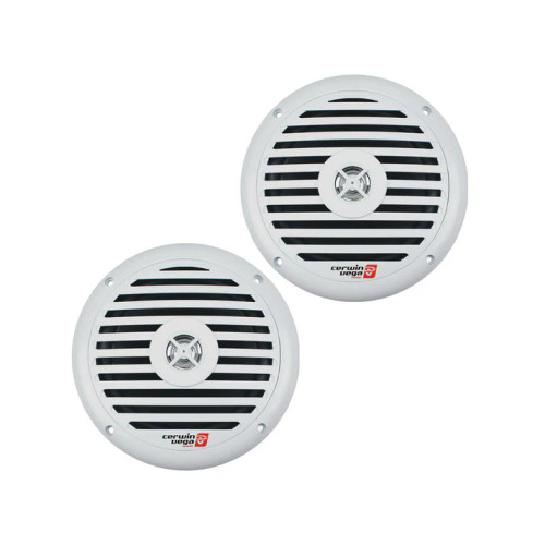 Cerwin Vega XM65W RPM XED 6.5" 30W RMS 2-Way Marine Grade Coaxial Speakers - White