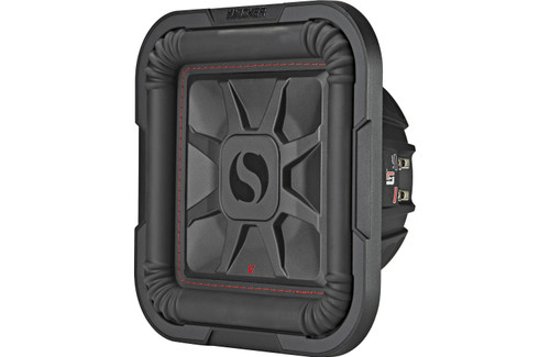 Kicker 46L7T102 L7T Series 10" 500W RMS Shallow-Mount Subwoofer - Dual 2 Ohm