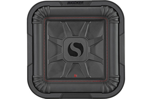 Kicker 46L7T102 L7T Series 10" 500W RMS Shallow-Mount Subwoofer - Dual 2 Ohm