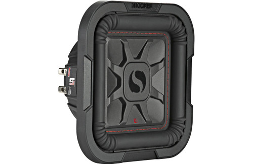 Kicker 46L7T82 L7T Series 8" 350W RMS Shallow-Mount Subwoofer - Dual 2 Ohm 