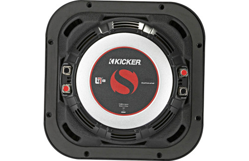 Kicker 46L7T82 L7T Series 8" 350W RMS Shallow-Mount Subwoofer - Dual 2 Ohm 