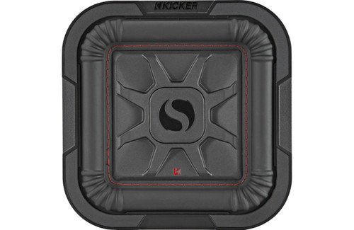 Kicker 46L7T84 L7T Series 8" 350W RMS Shallow-Mount Subwoofer - Dual 4 Ohm  