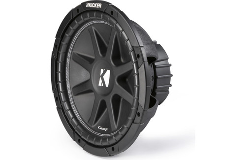 Kicker 43C124 Comp Series 12" 150W RMS Subwoofer - SVC 4 Ohm 
