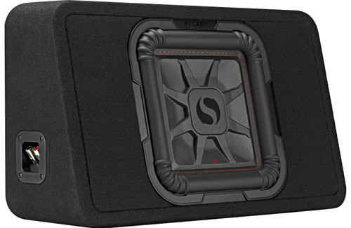 Kicker 46TL7T102 L7T Single 10" 500W RMS L7T Loaded Enclosure - 2 Ohm 