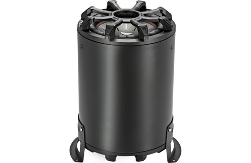 Kicker 46CWTB84 Weather-Proof Sealed Tube Enclosure with One 8" Subwoofer - 4 Ohm