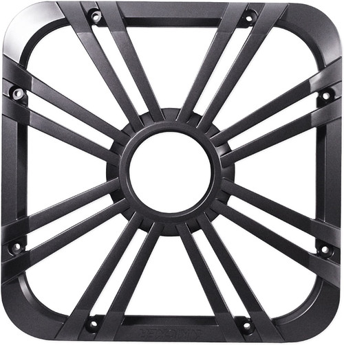 Kicker 11L710GLC 10" Square Subwoofer LED Grille - Charcoal