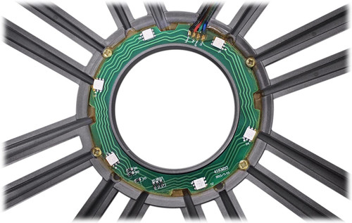 Kicker 11L710GLC 10" Square Subwoofer LED Grille - Charcoal