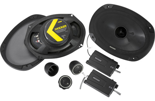Kicker 46CSS694 CS Series 6"x9" 150W RMS Component Speaker System