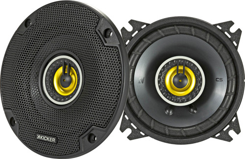 Kicker 46CSC44 CS Series 4" 50W RMS 2-Way Car Speakers