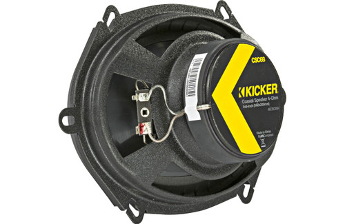 Kicker 46CSC684 CS Series 6"x8" 75W RMS 2-Way Car Speakers