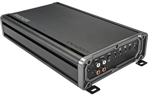 Kicker 46CXA12001 CX Series 1200W RMS Monoblock Car Amplifier