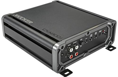 Kicker 46CXA8001 CX Series 800W RMS Monoblock Car Amplifier 