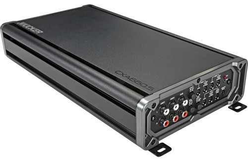 Kicker 46CXA6605 CX Series 5 Channel Car Amplifier  — 90W RMS x 4 + 300W RMS