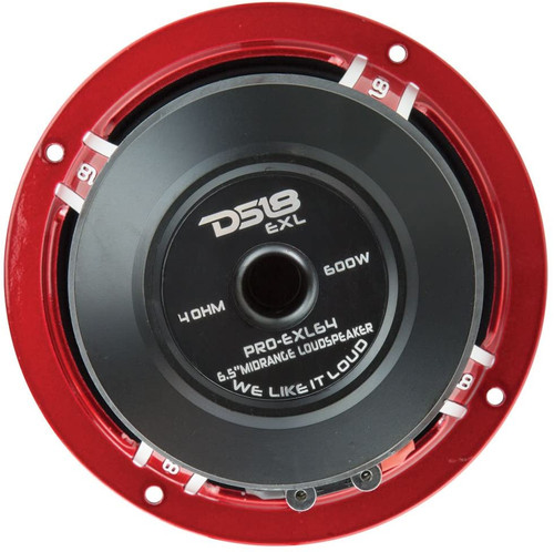 DS18 PRO-EXL64 6.5" 300W RMS Midrange Speaker - 4 Ohm 