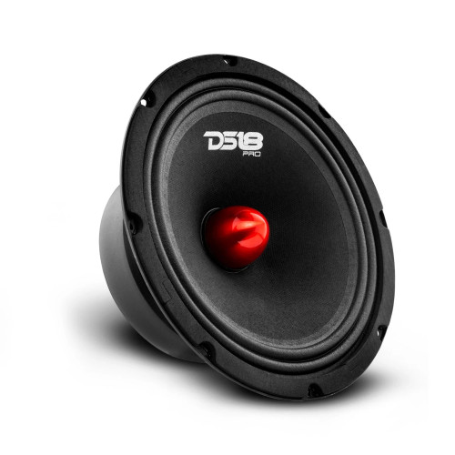 DS18 PRO-GM8B 8" 190W RMS Mid-Range Loudspeaker with Bullet - 8 Ohm