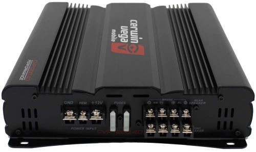 Cerwin Vega CVP1200.4D4 Channel Bridgeable Class AB Amplifier - 75W RMS x 4 