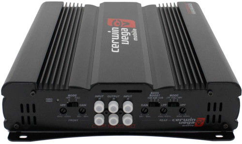 Cerwin Vega CVP1200.4D4 Channel Bridgeable Class AB Amplifier - 75W RMS x 4 