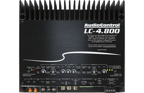 AudioControl LC-4.800 4-Channel Car Amplifier
