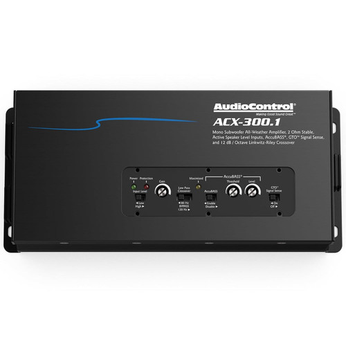 AudioControl ACX-300.1 ACX Series 300W Monoblock Audio Marine Amplifier