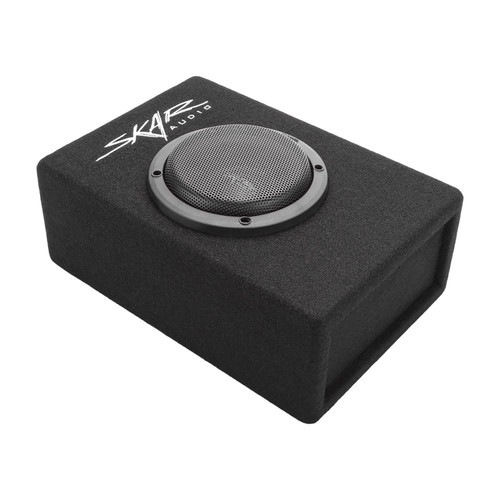 Skar Audio EVL-1X65D4-V-LP Low Profile 6.5" 200W RMS Loaded Car Subwoofer Enclosure
