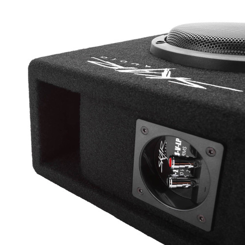 Skar Audio EVL-1X65D4-V-LP Low Profile 6.5" 200W RMS Loaded Car Subwoofer Enclosure