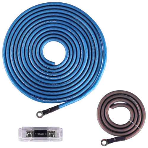 Skar Audio SKAR4ANL-CCA 4 Gauge 1200W CCA Amplifier Wiring Kit