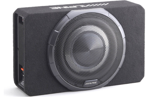 Alpine BassRev PWV-SB10 10" 400W RMS Powered Subwoofer