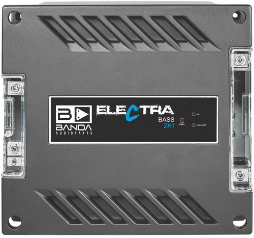 Banda Electra 2K1 Bass 2000 Watt 1 Ohm Car Amplifier - Clearance