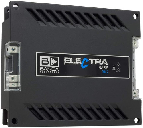 Banda Electra 3k2 One Channel 3000 Watts Max 2 Ohm Car Audio Amplifier - Clearance