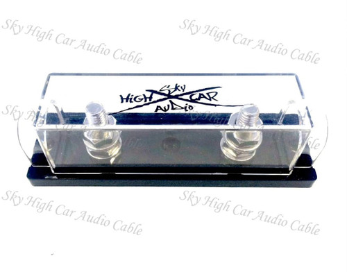 Sky High Car Audio 1/0 Gauge ANL Fuse Holder - Ring Terminals