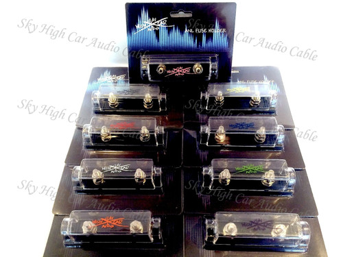 Sky High Car Audio 1/0 Gauge ANL Fuse Holder - Ring Terminals