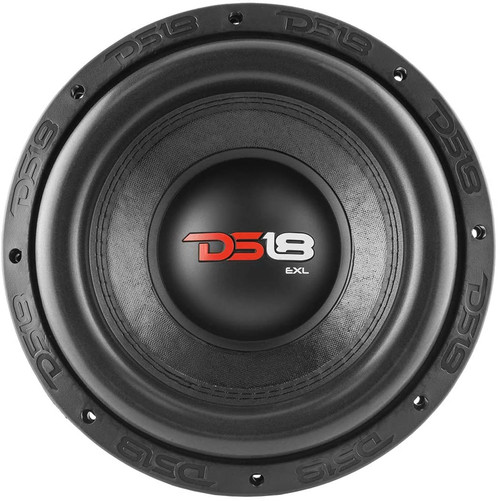 DS18 EXL-X10.2D 10" 850W RMS Car Subwoofer - Dual 2 Ohm