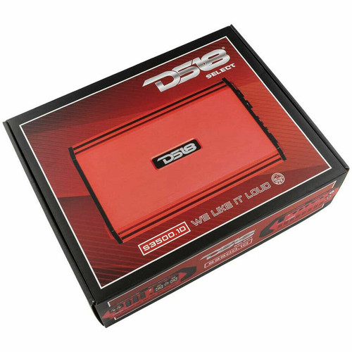 DS18 S-3500.1D 1200W RMS Class D Monoblock Amplifier