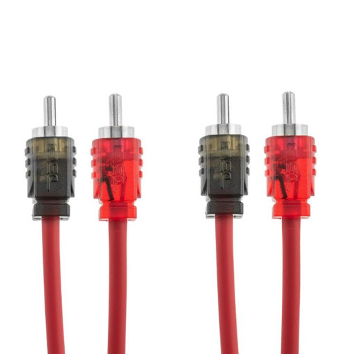 DS18 R12 Ultra Flex 2-Channel 12ft RCA Cable