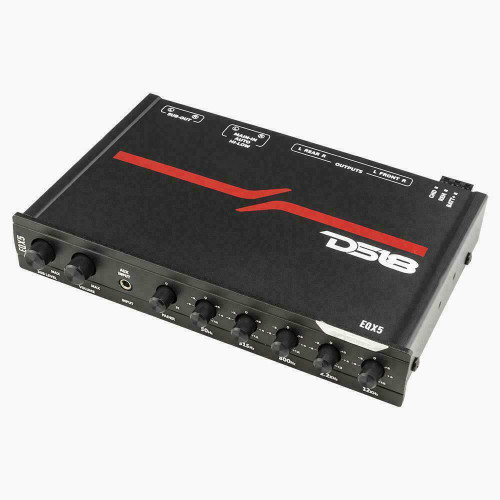 DS18 EQX5 High Volt 5-Band Equalizer with High Level Input