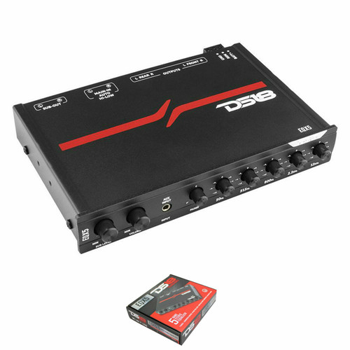 DS18 EQX5 High Volt 5-Band Equalizer with High Level Input