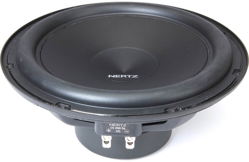 Hertz CS 250 S4 Cento Series 10" 300W RMS Shallow Mount Subwoofer - SVC 4 Ohm
