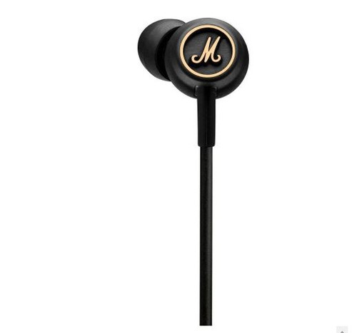Marshall Mode EQ Wired Earphone - Black/Brass
